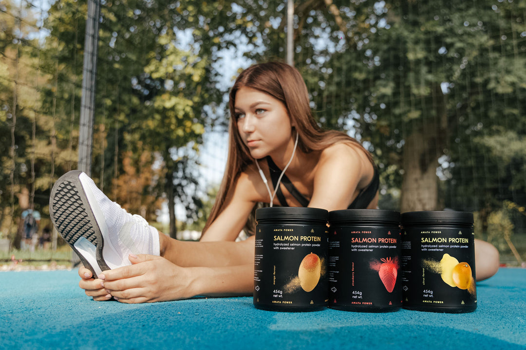 Amata Power lazacfehérje. 87% fehérjetartalom. Gyors felszívódás. Tejmentes fehérje. Szénhidrátmentes. Keto és paleo étrendbe is beilleszthető. Hidrolizált lazac protein. Természetes összetevők. Stevia. Steviával édesítve. Testépítés. Regeneráció.